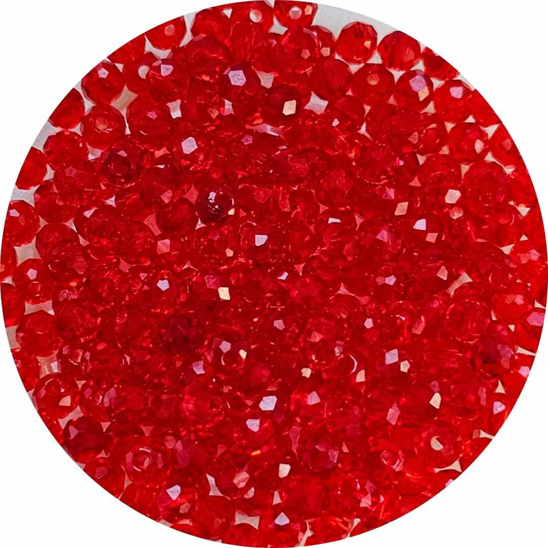 Facet kralen (4x3mm) - Disc
