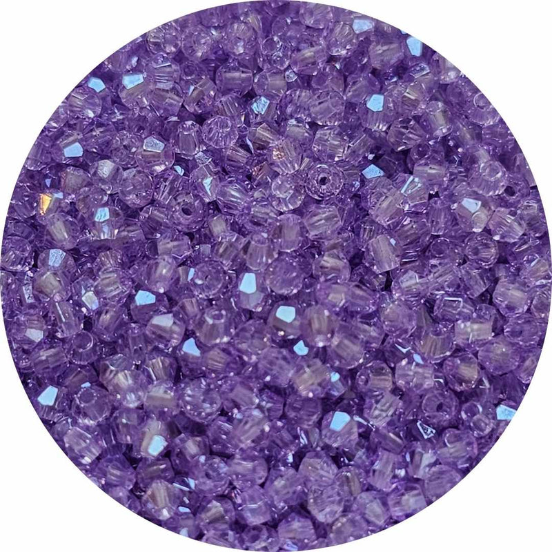 Facet kralen (3mm) - Bicone