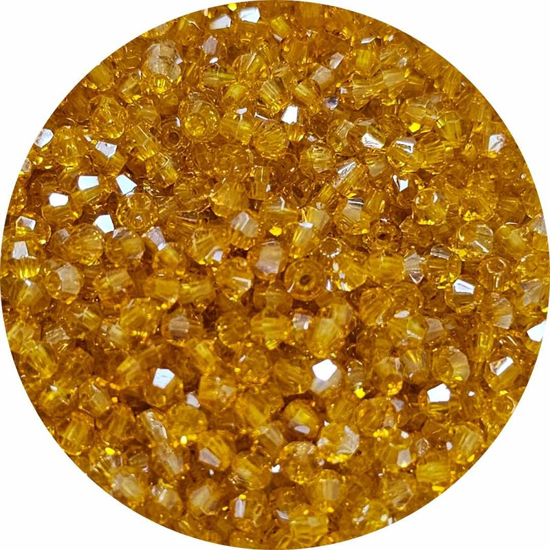 Facet kralen (3mm) - Bicone