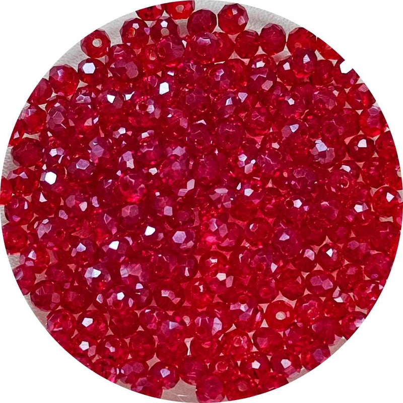 Facet kralen (4x3mm) - Disc