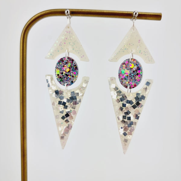 Bright & sparkly oorbellen