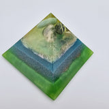 In rust - Orgonite piramide