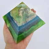 In rust - Orgonite piramide