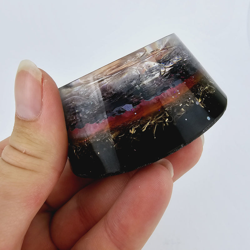 Orgonite tower met Bergkristal