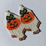 Pumpkin Cat oorbellen