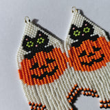 Pumpkin Cat oorbellen