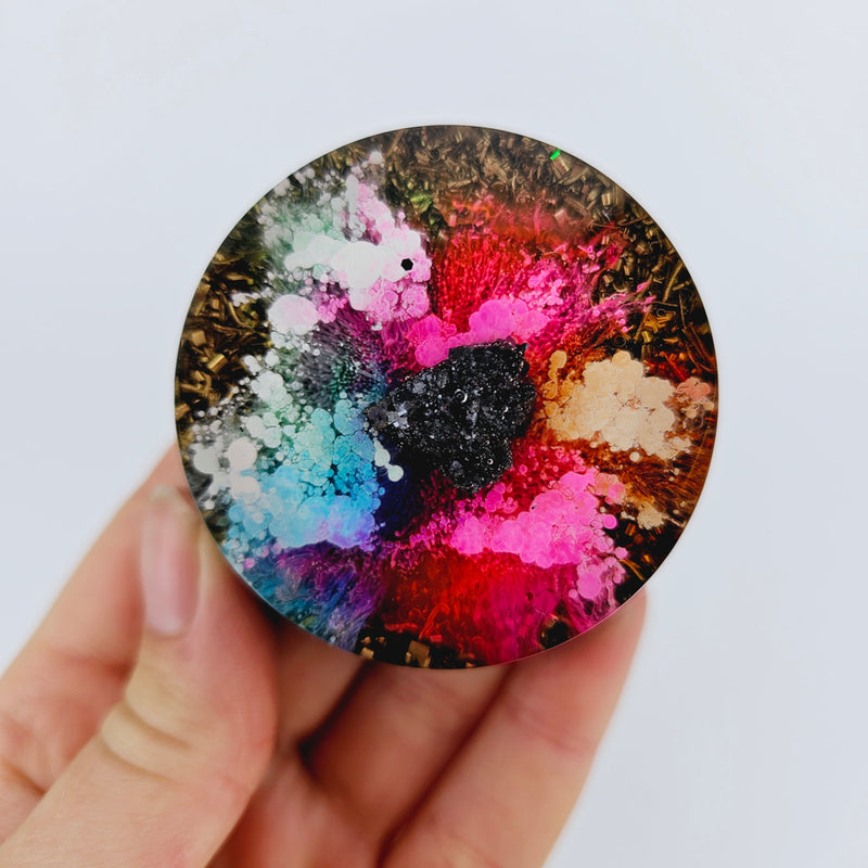 Orgonite tower met Sfaleriet