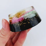 Orgonite tower met Honing Calciet