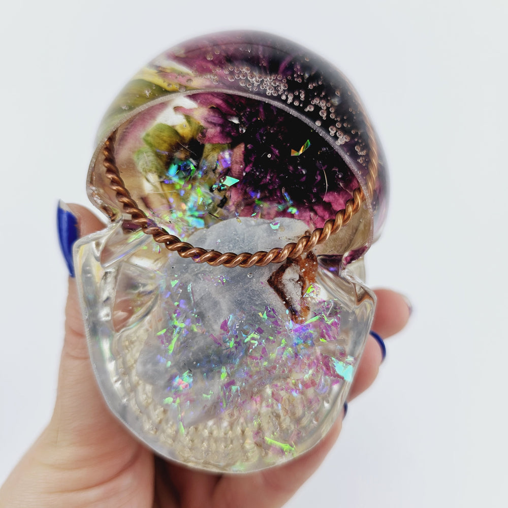 Kim - Orgonite skull