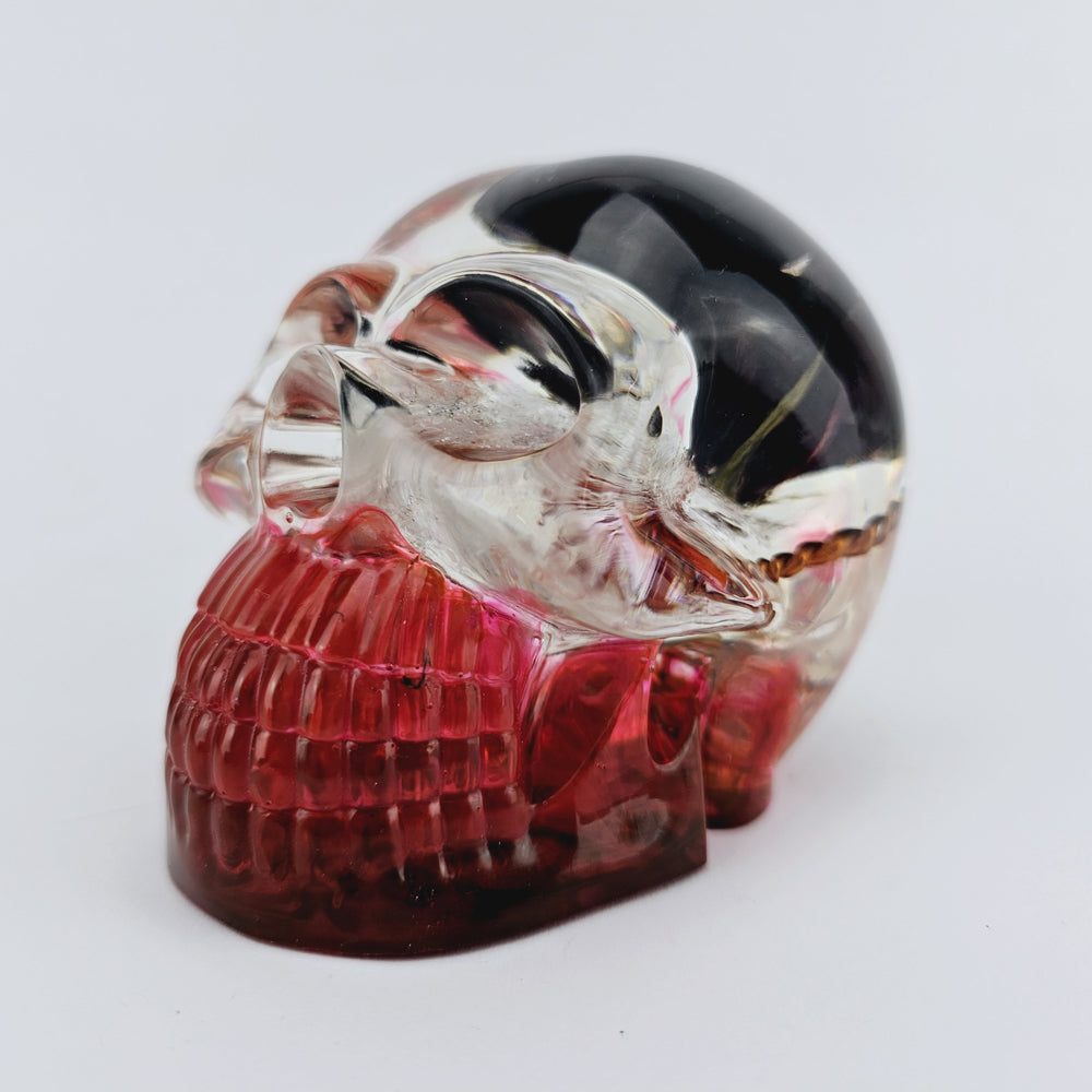 Nicole - Orgonite skull