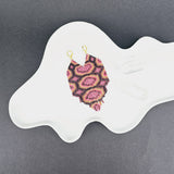 Go Babes rood/goud oorbellen