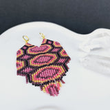 Go Babes rood/goud oorbellen