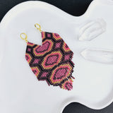 Go Babes rood/goud oorbellen