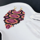 Go Babes rood/goud oorbellen