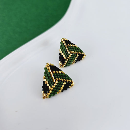 Triangle studs - Kerst collectie