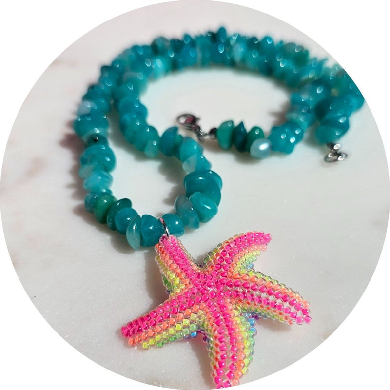 Amazoniet ketting