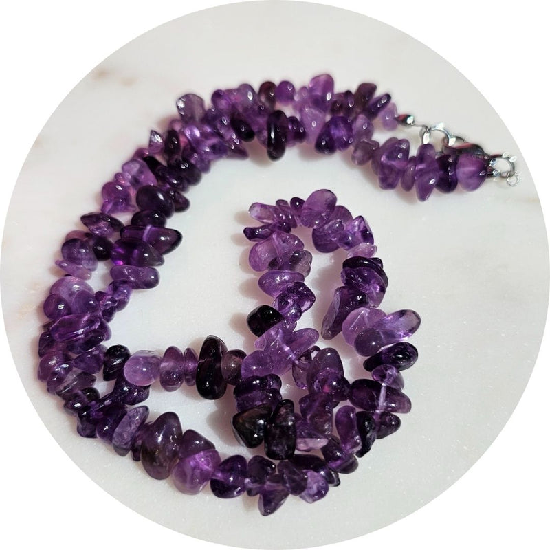 Amethist ketting