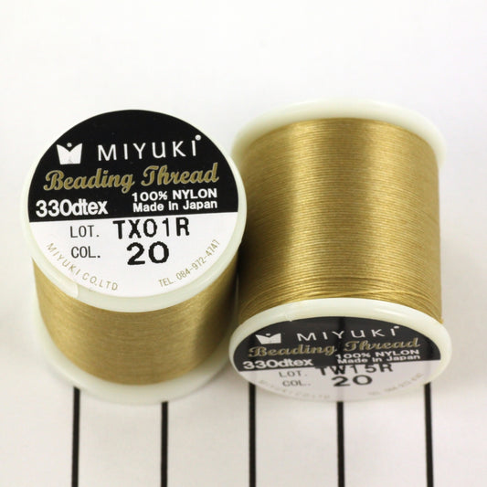 Miyuki rijggaren - champagne goud 20