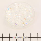 Preciosa bicone 4 mm - Crystal AB