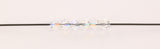 Preciosa bicone 4 mm - Crystal AB