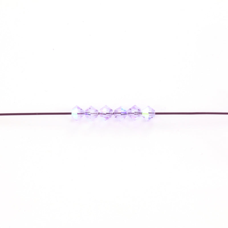 Preciosa bicone 4 mm - Violet AB