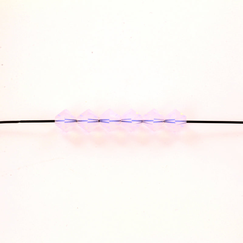 Preciosa bicone 6 mm - Rose Opal