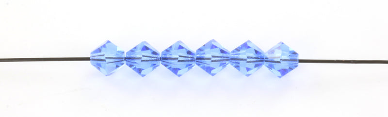 Preciosa bicone 6 mm - Sapphire